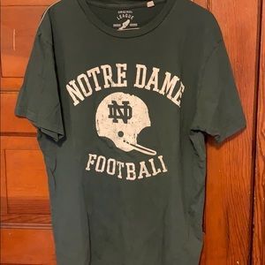 Notes Dame Football Vintage Tee